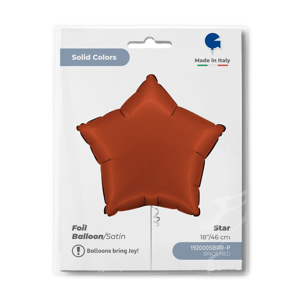 Star 18inc Satin Brick Red