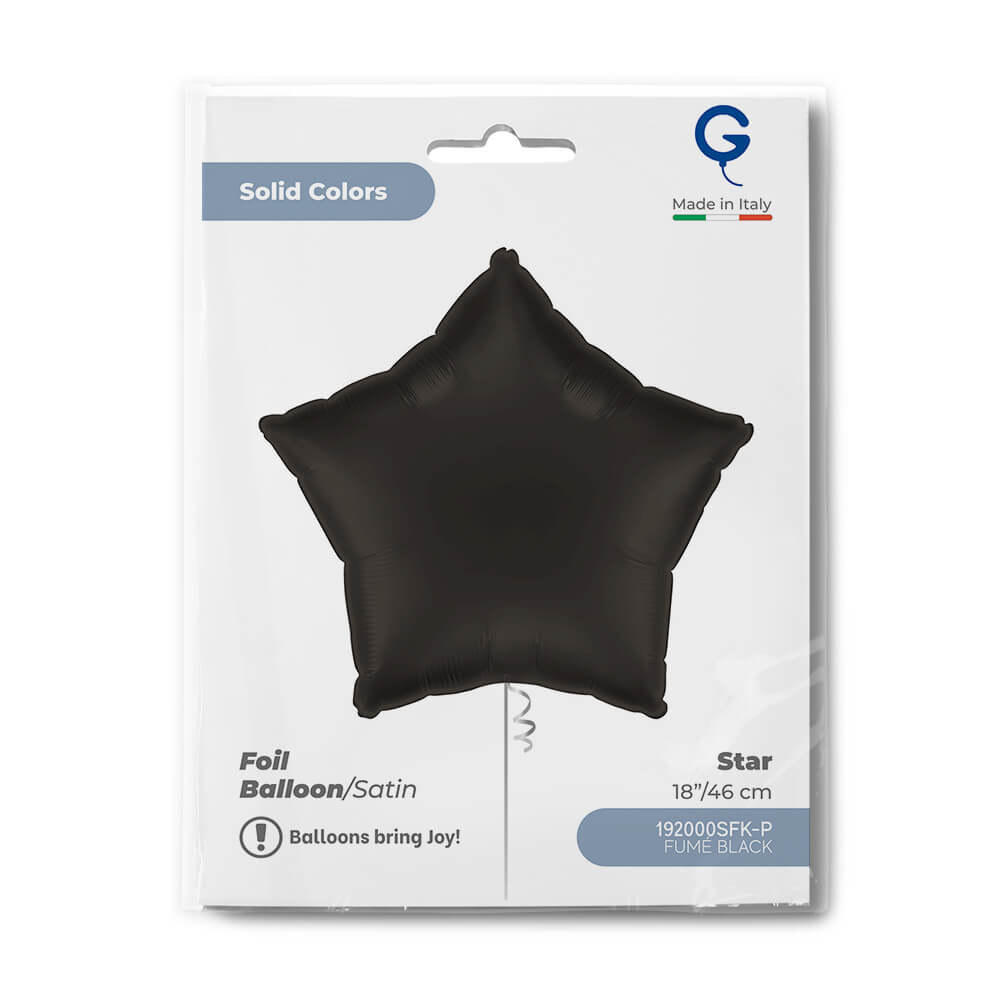 Star 18inc Satin Fumè Black Single Pack