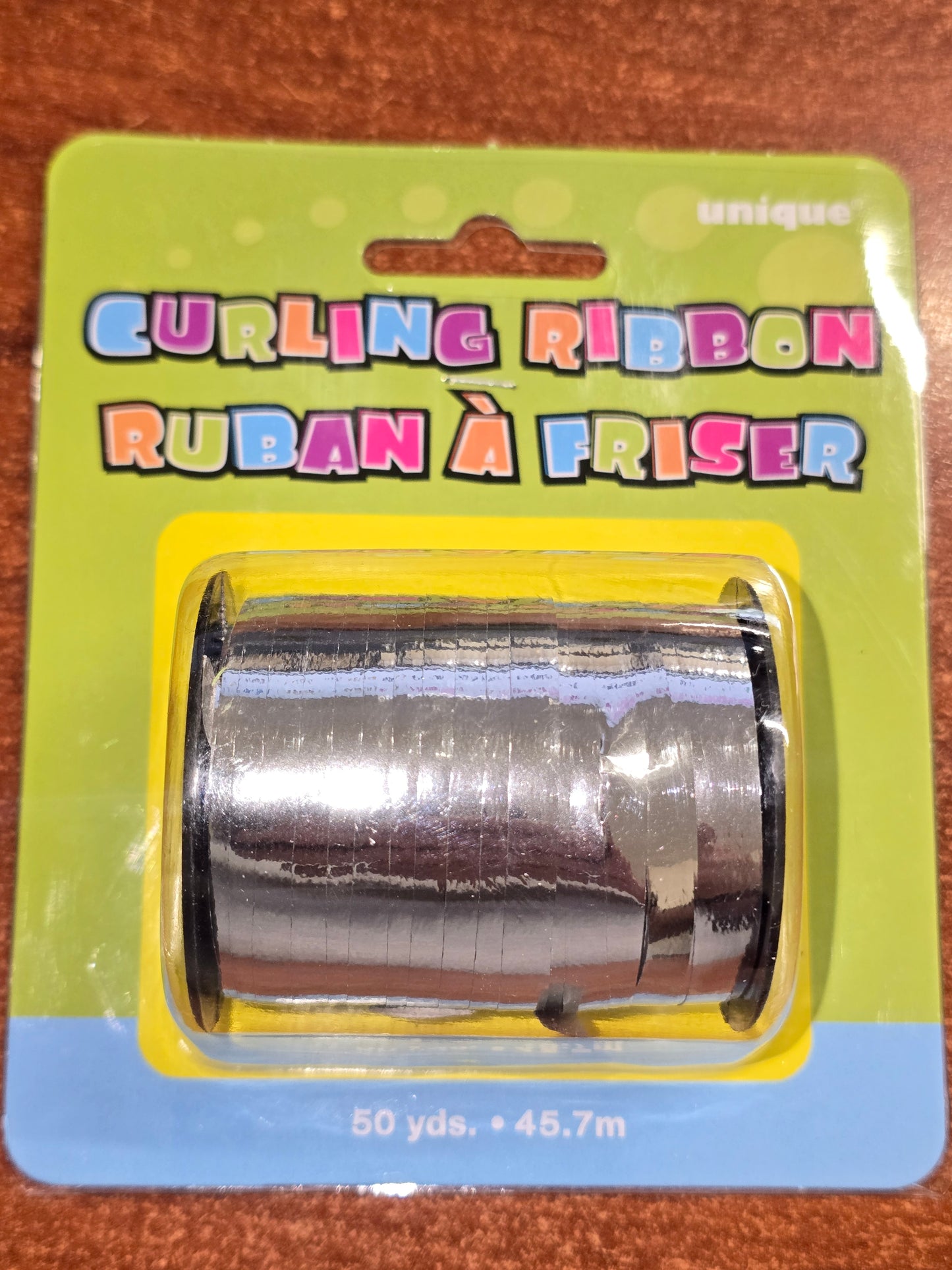 Silver Curling Ribbon(45 Metre Roll)
