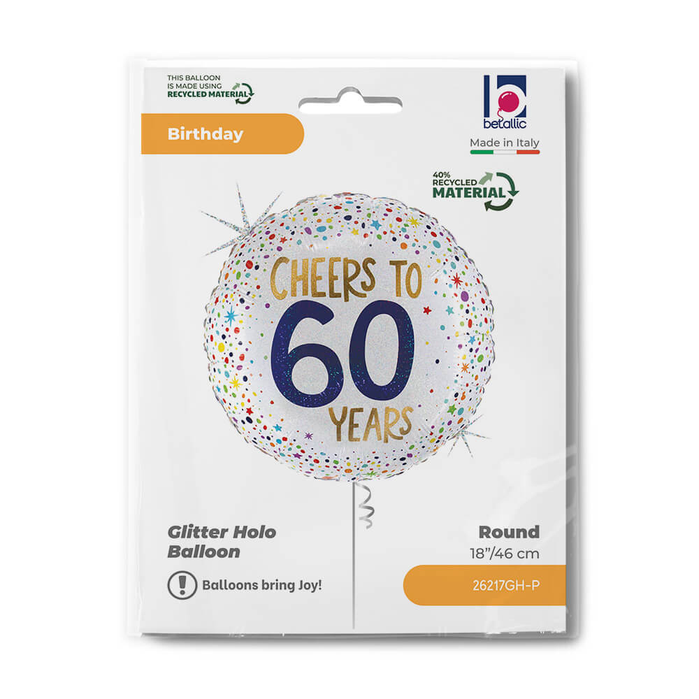 Cheers To 60 Years Single Pack