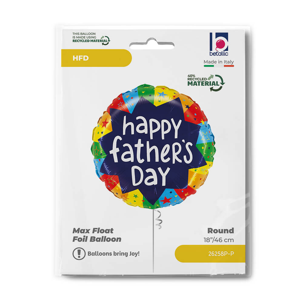 Father's Day Bursting Color18"M