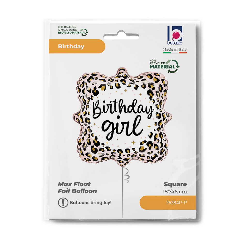 SF18 Satin Leopard BDay Girl Single Pack