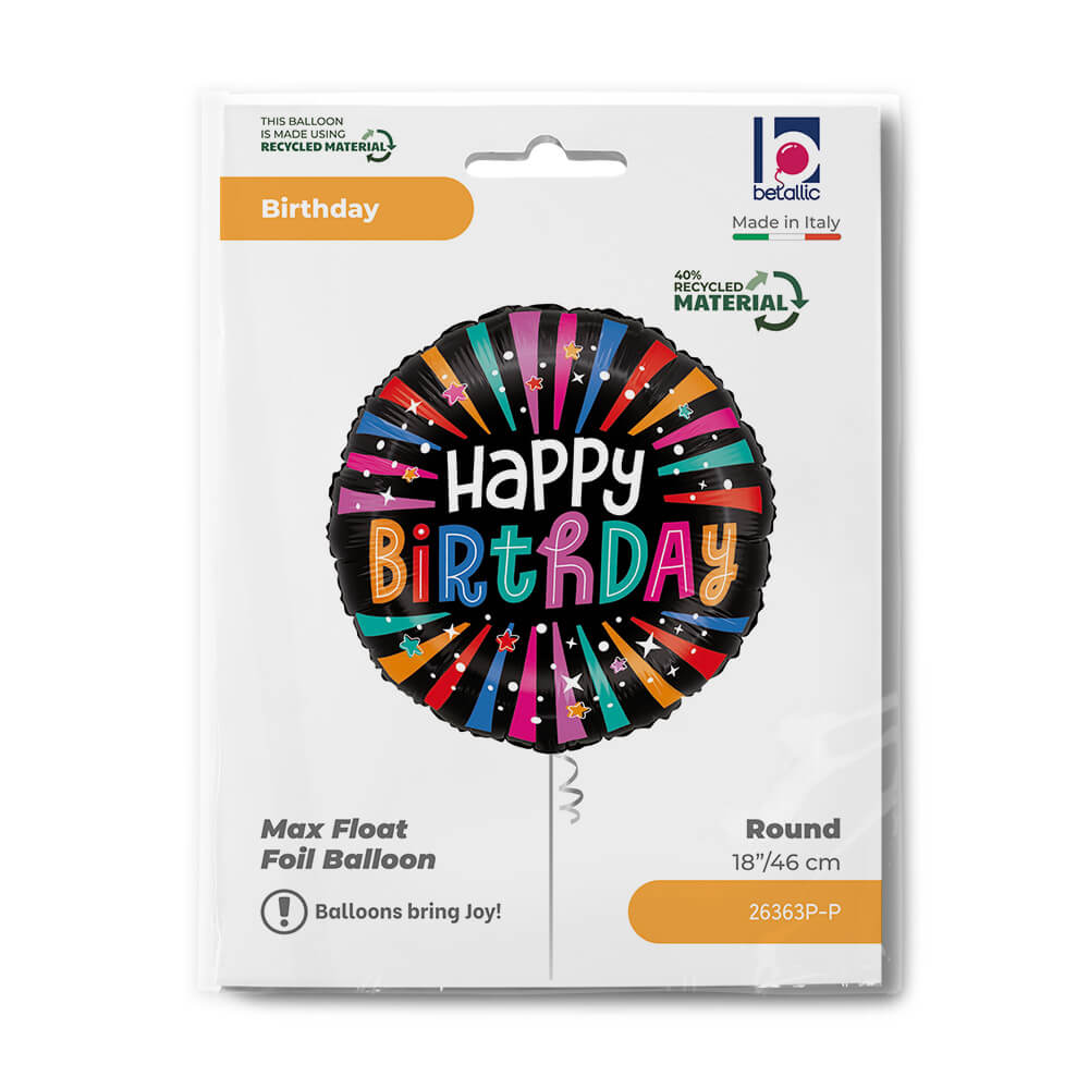 Colorful Birthday Sparkle Single Pack