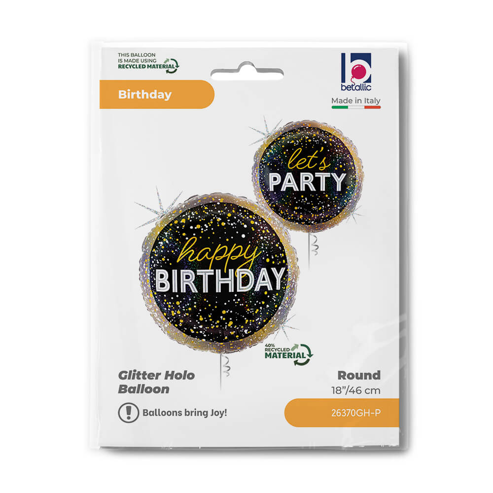 Metallic Birthday Party Single Pack