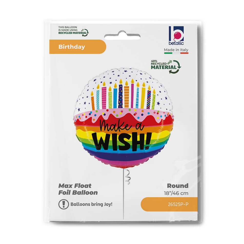 Rainbow Birthday Wishes Single Pack