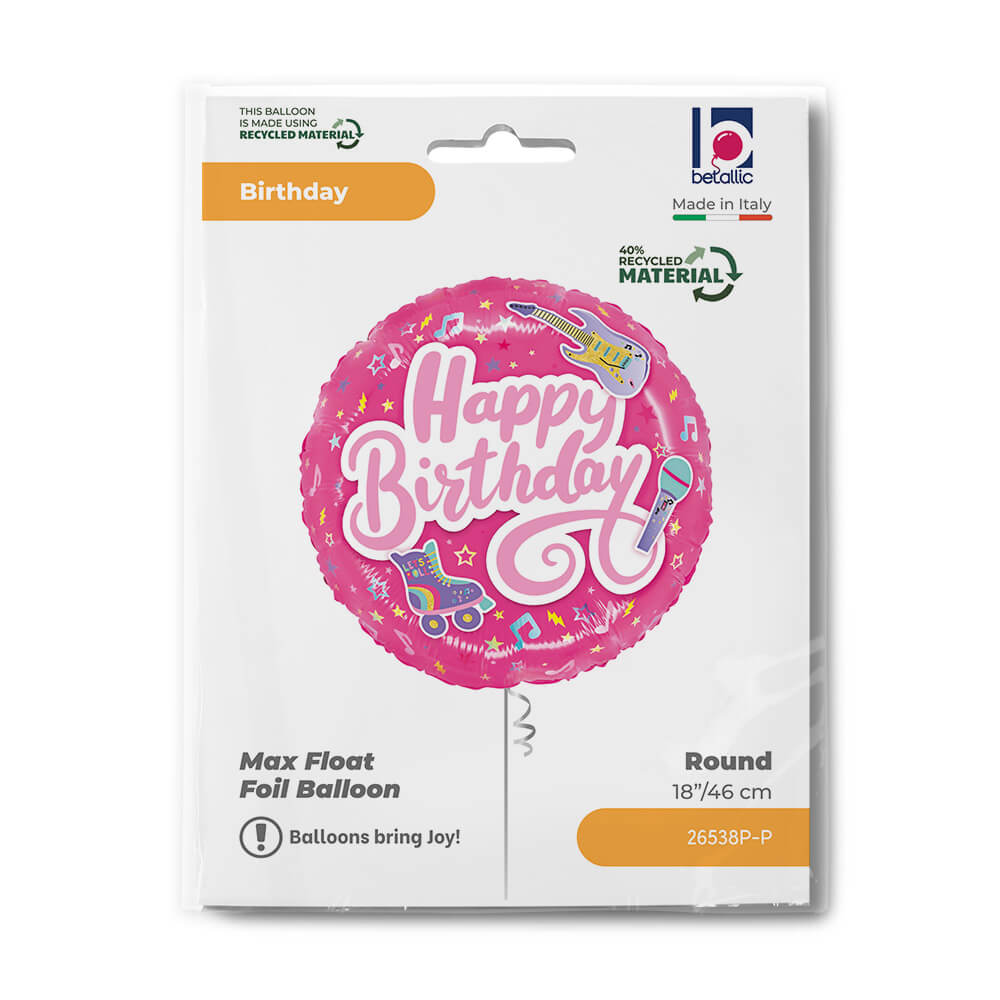 Totally Awesome Pink Birthday Single Pack