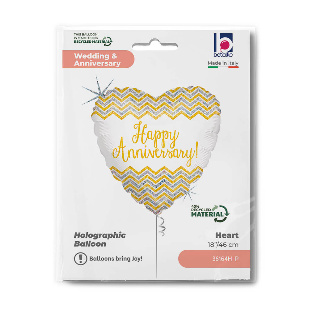 CHEVRON ANNIVERSARY 18"M