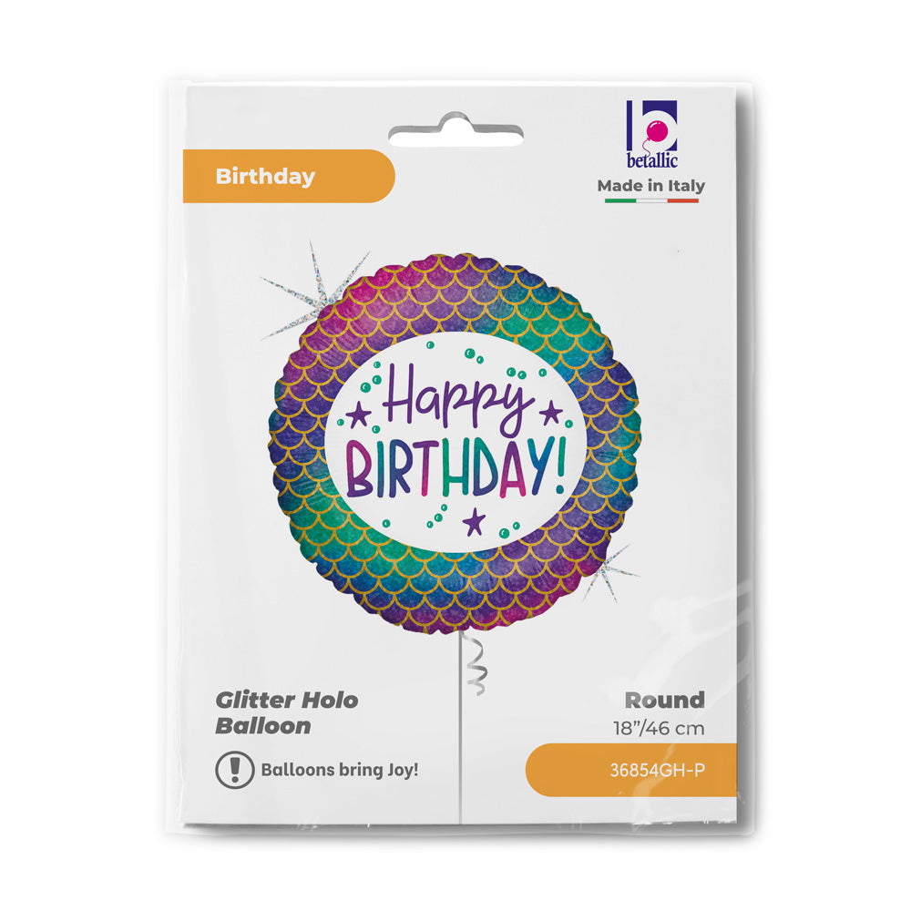 R18 Glitter Mermaid Birthday