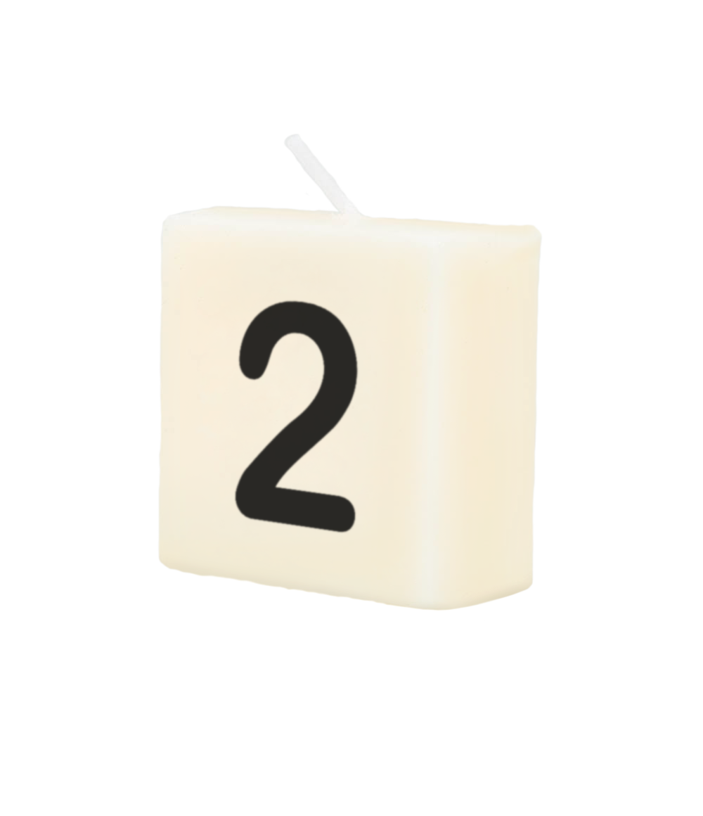 Letter candle - 2