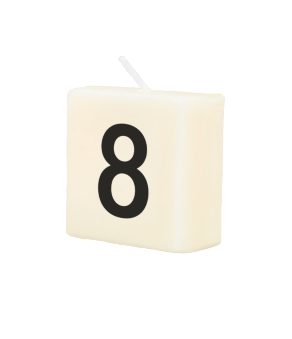Letter candle - 8