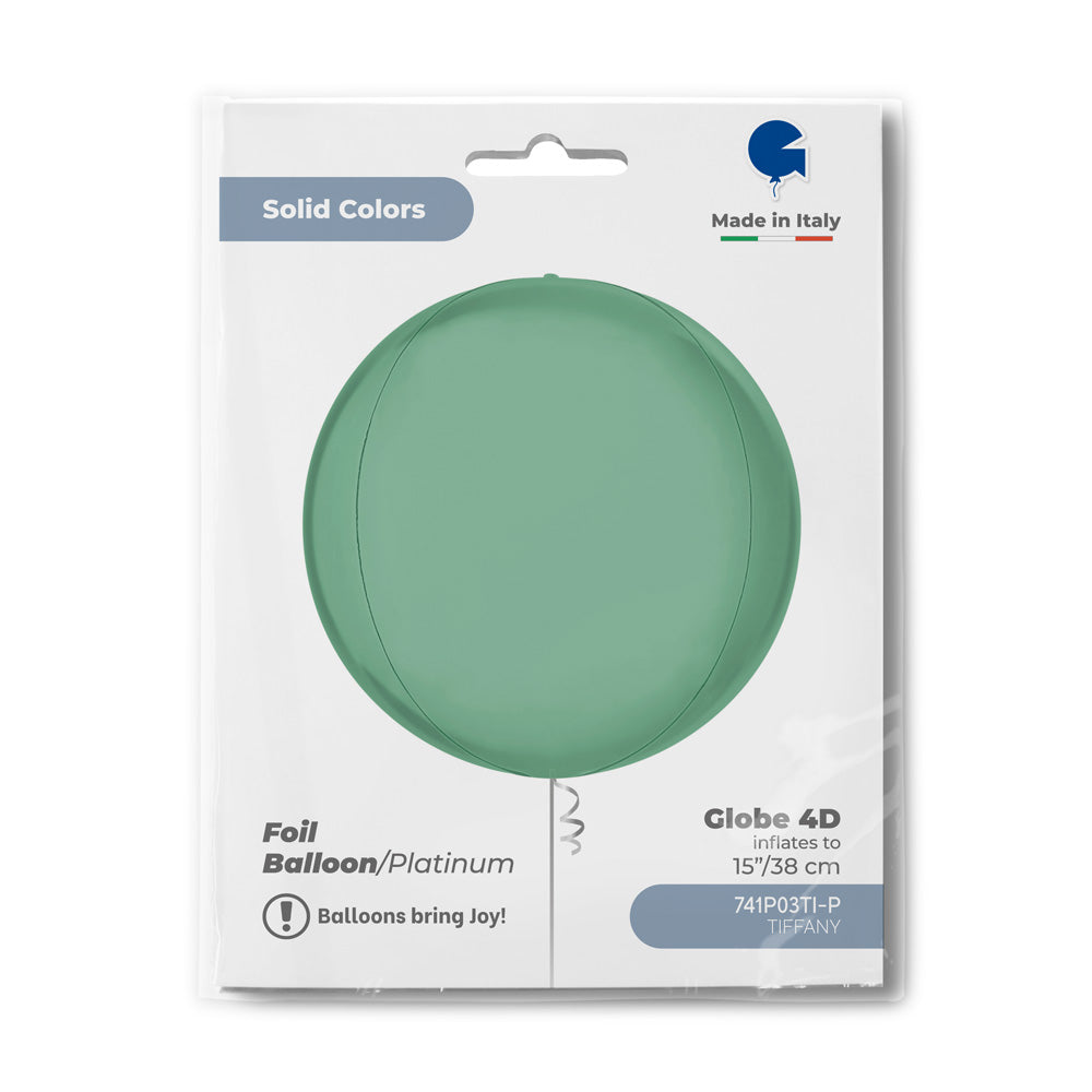 Globe 15inc Platinum Tiffany 4D
