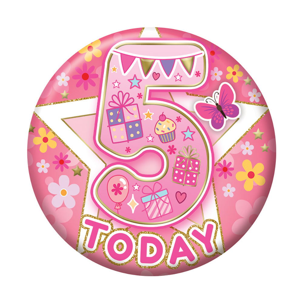 Badges 5.5cm - Age 05 Female