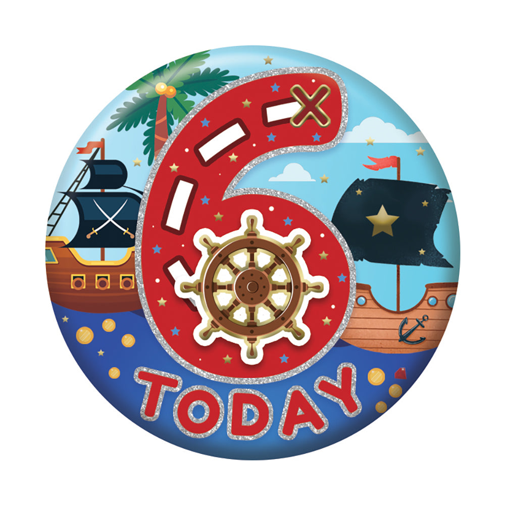 Badges 5.5cm - Age 06 Male