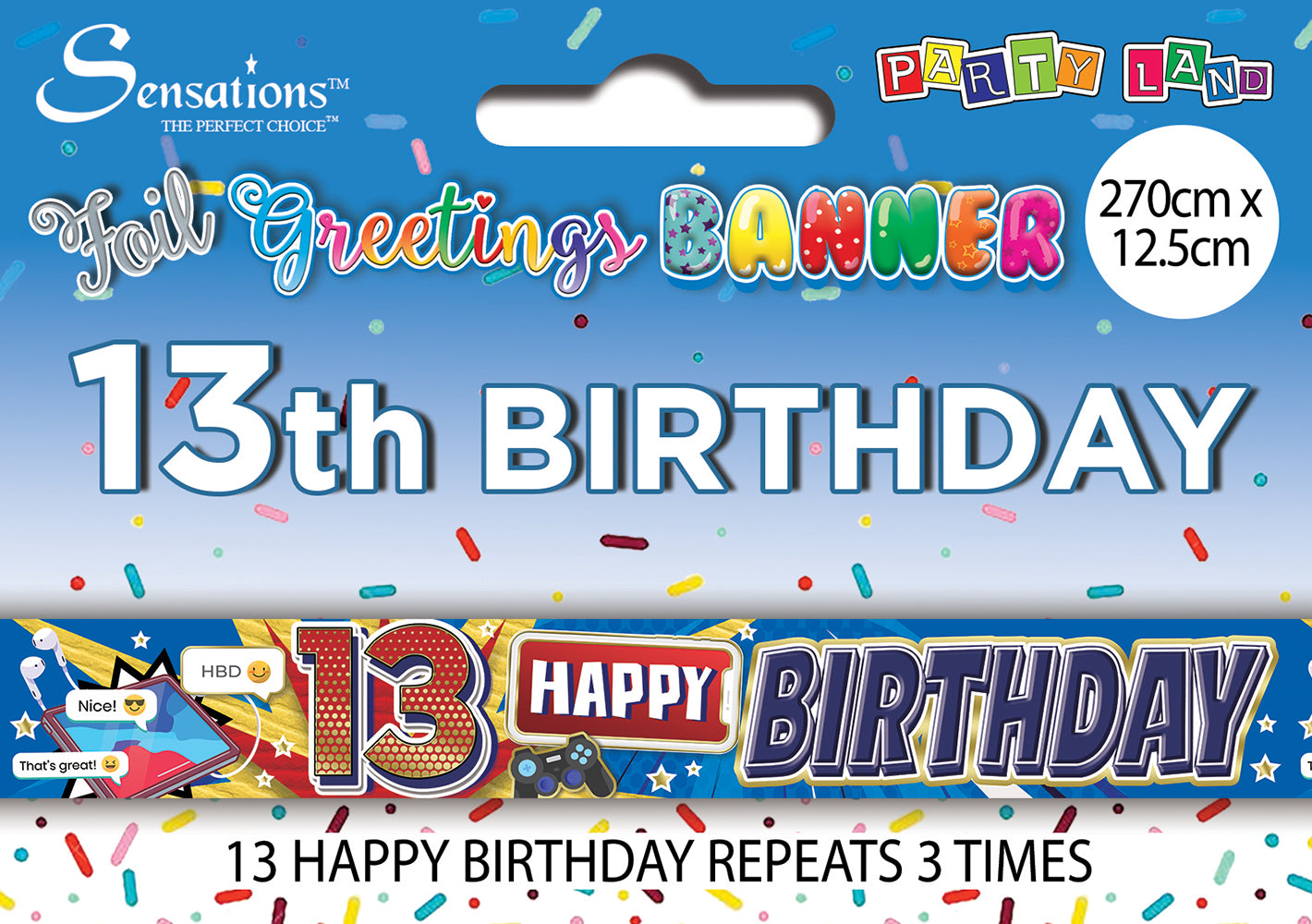 Banners - Age 13 Male