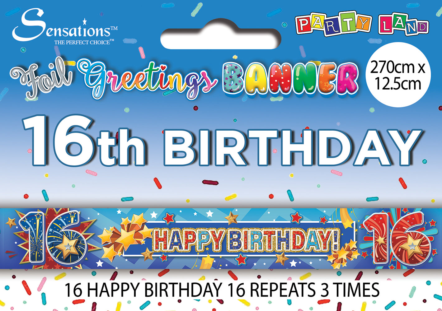 Banners - Age 16 Male