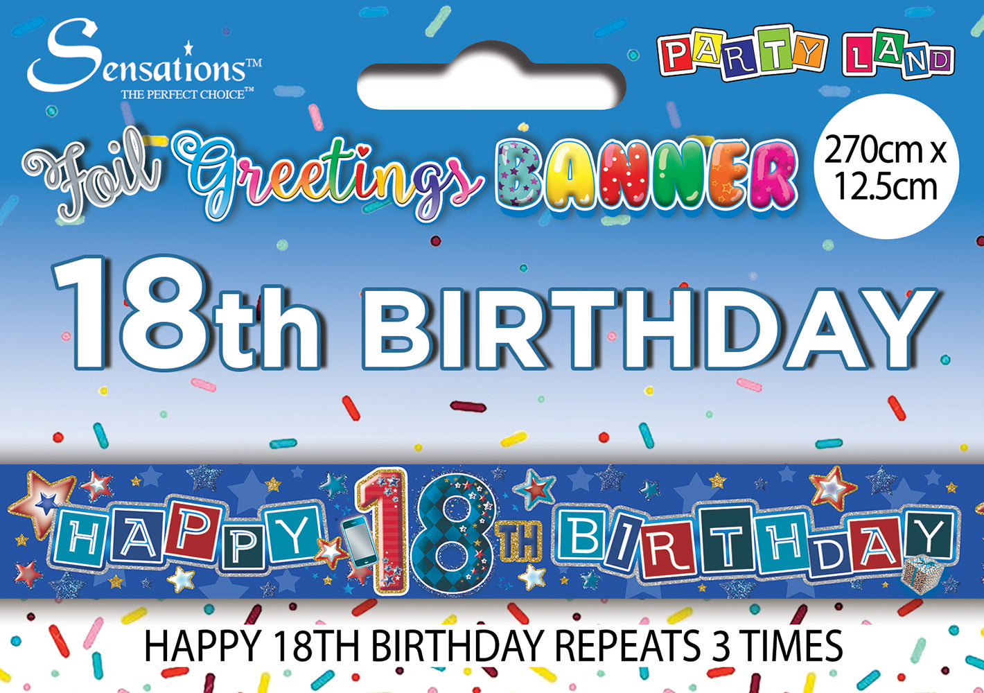 Banners - Age 18 Male
