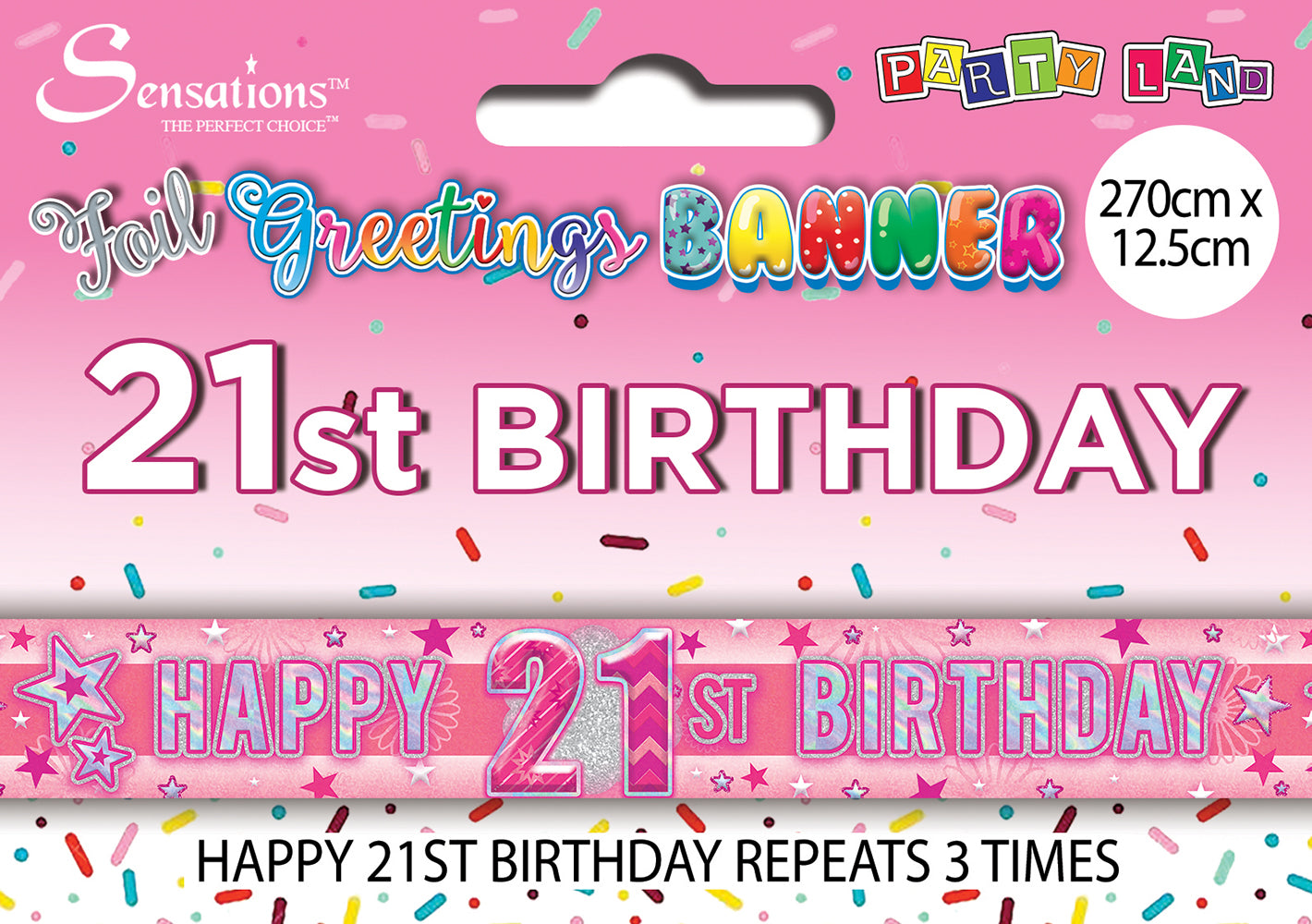 Banners - Age 21 Female