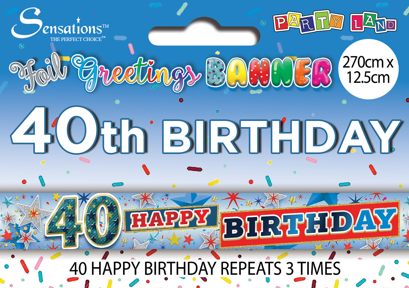 Banners - Age 40 Male
