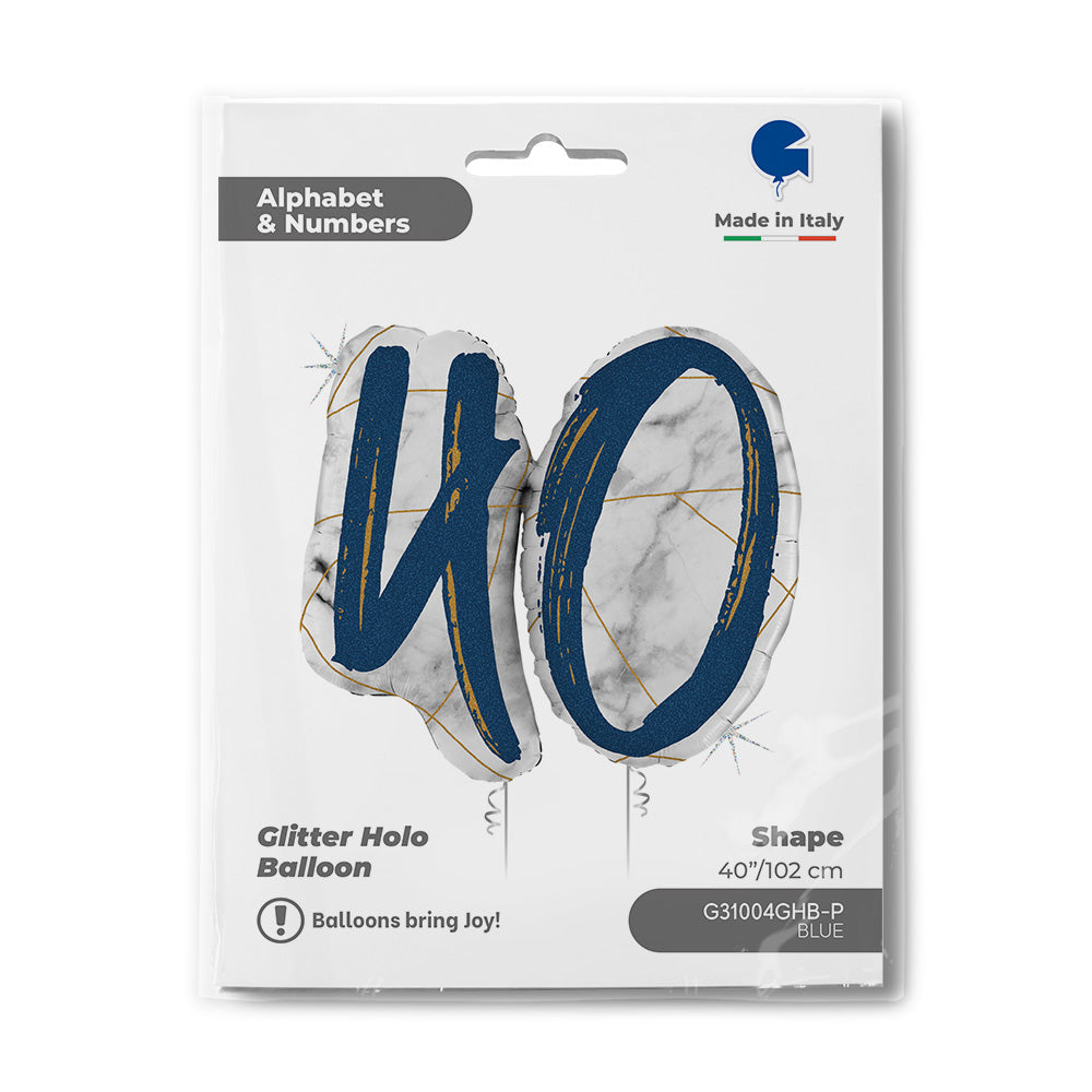 Marble Mate Numbers 40 Blue