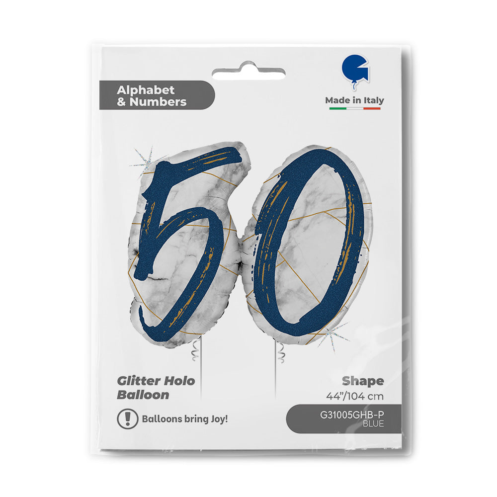 Marble Mate Numbers 50 Blue