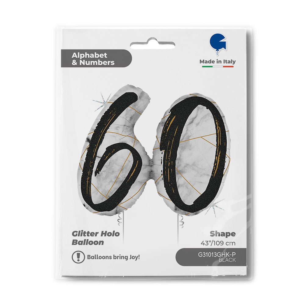 Marble Mate Numbers 60 Black