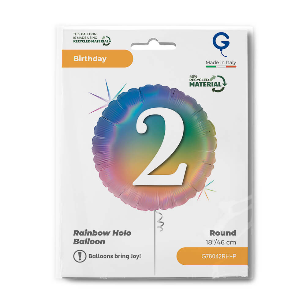 Happy 2 Colourful Rainbow - Single Pack