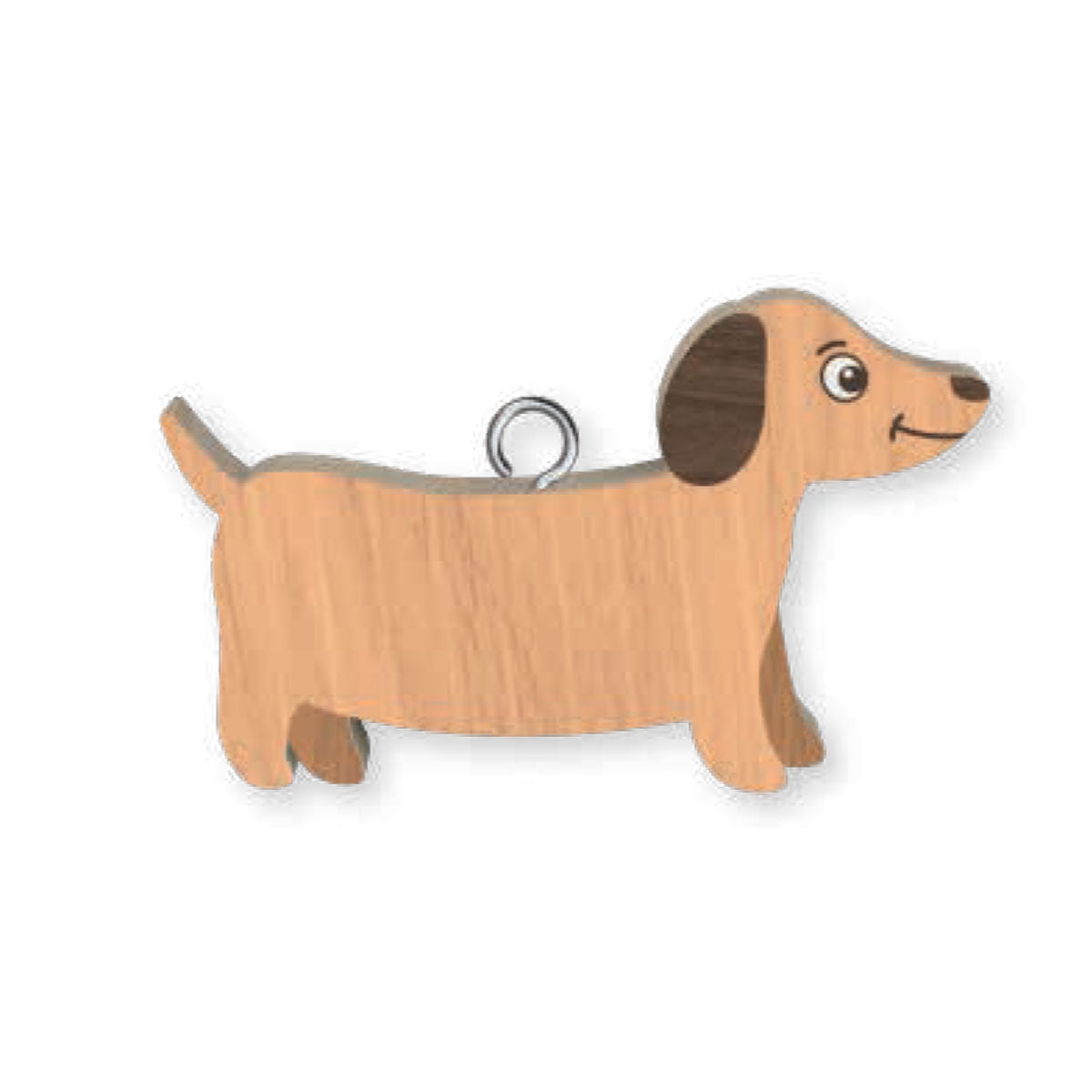 Dachshund Keyring