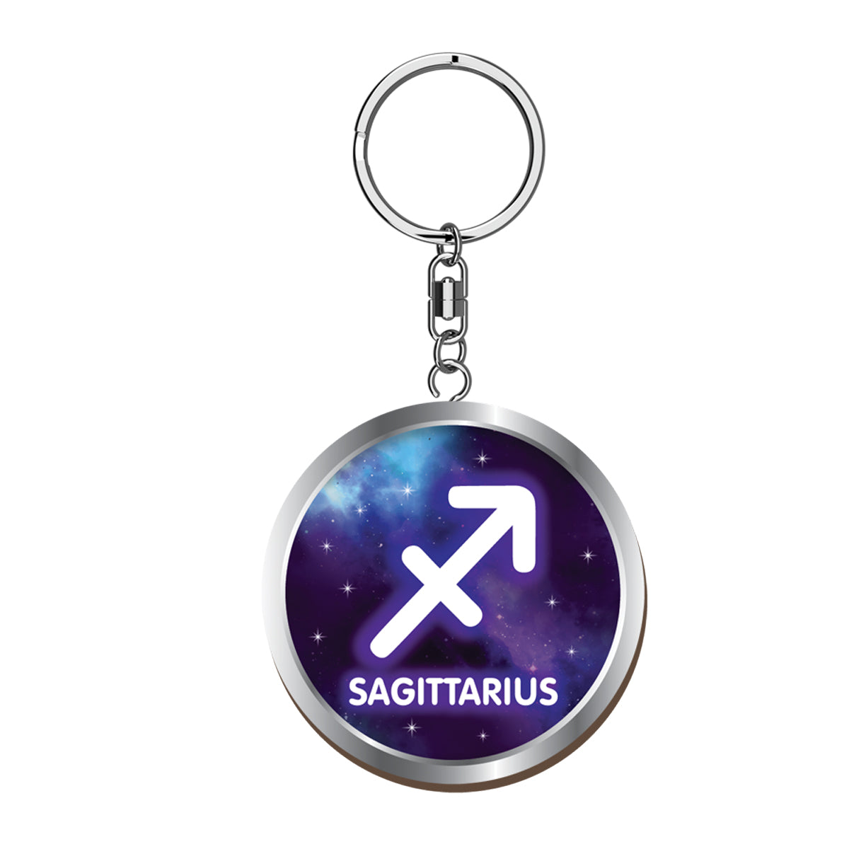 Starsign Sagittarius Keyring