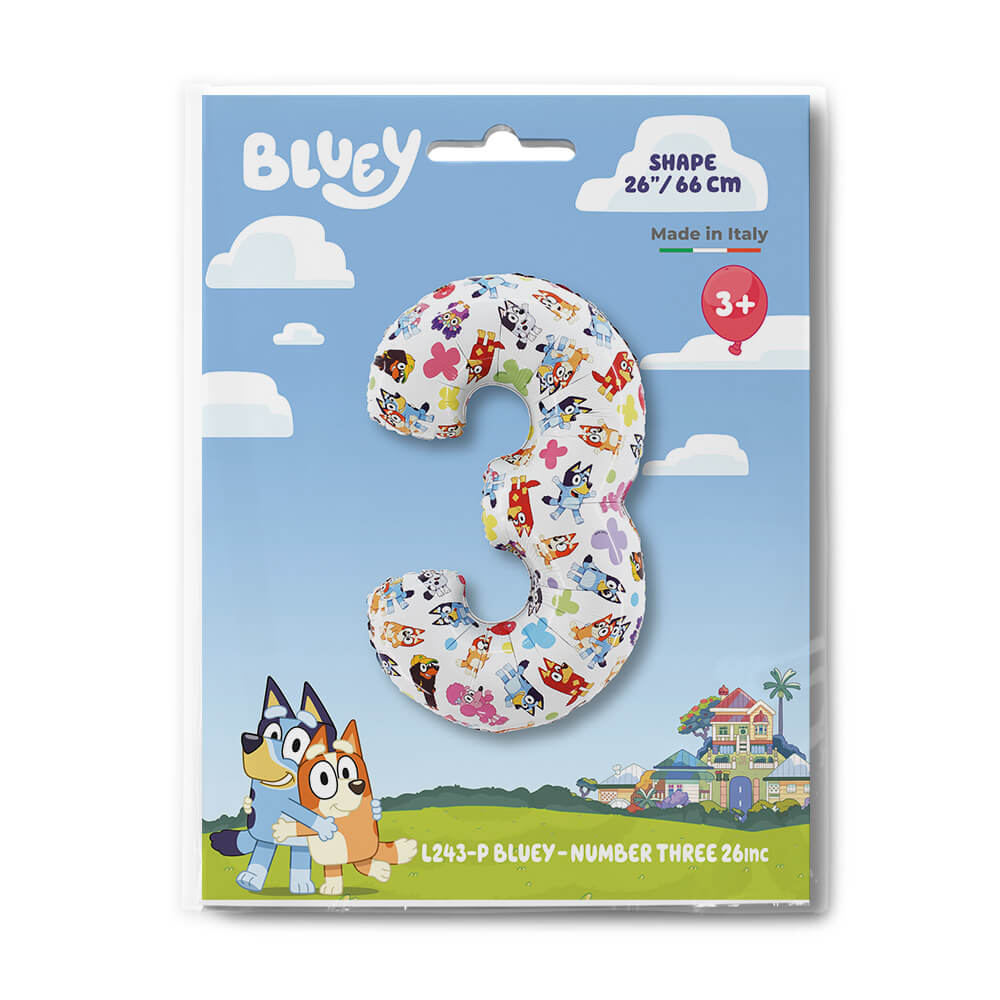 Bluey - Number Three 26inc