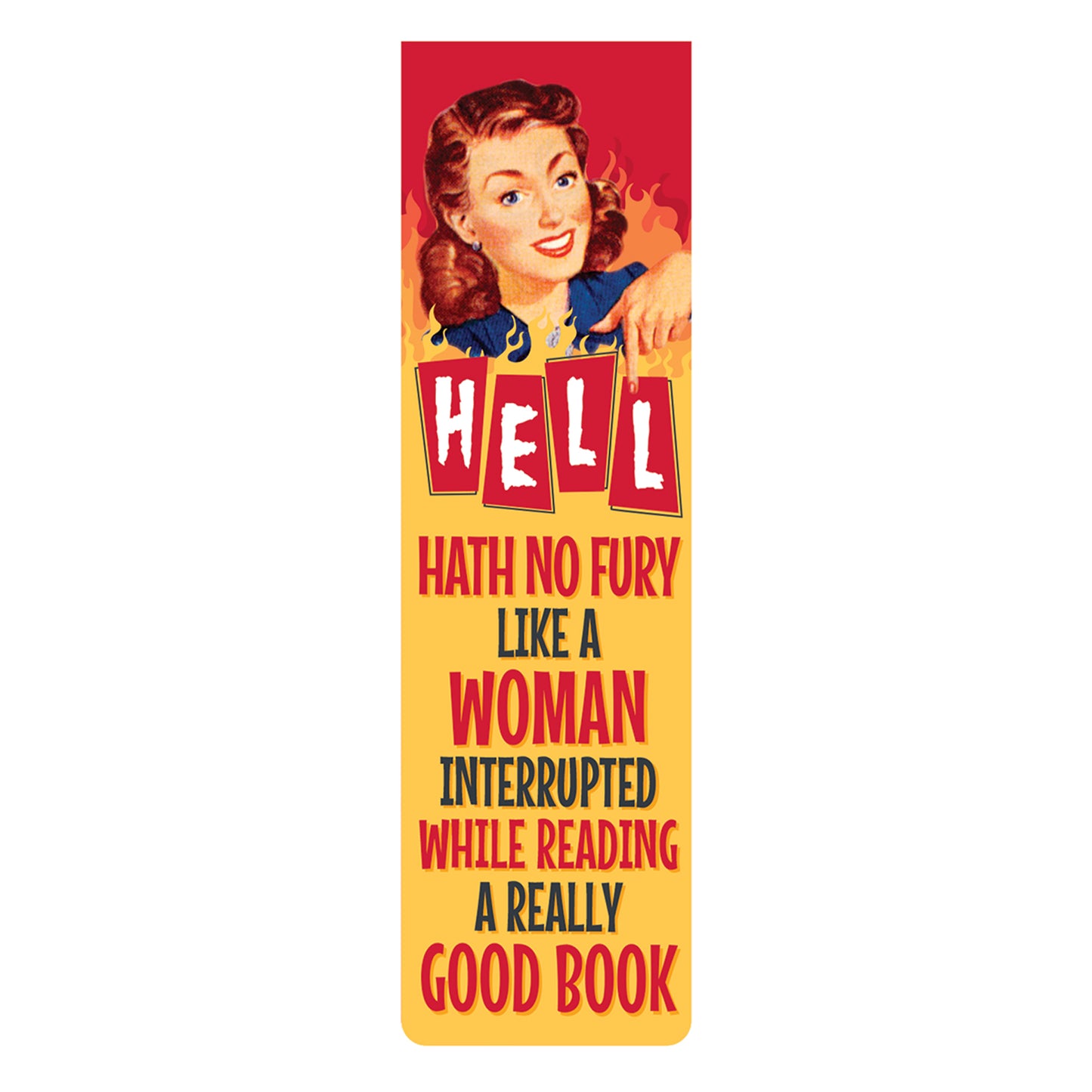 Hell Hath No Fury Magnetic Bookmark