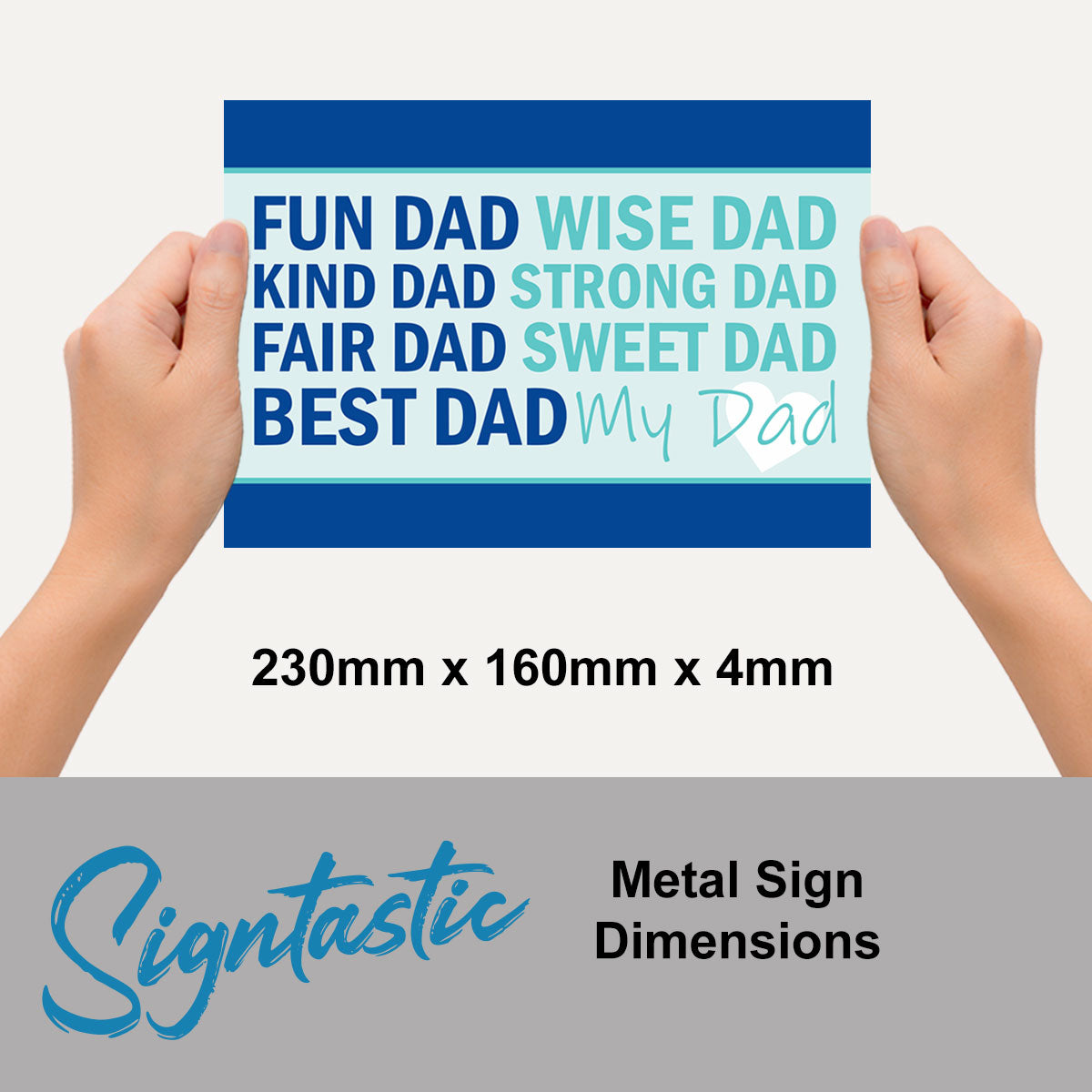 Fun Dad Classic Sign