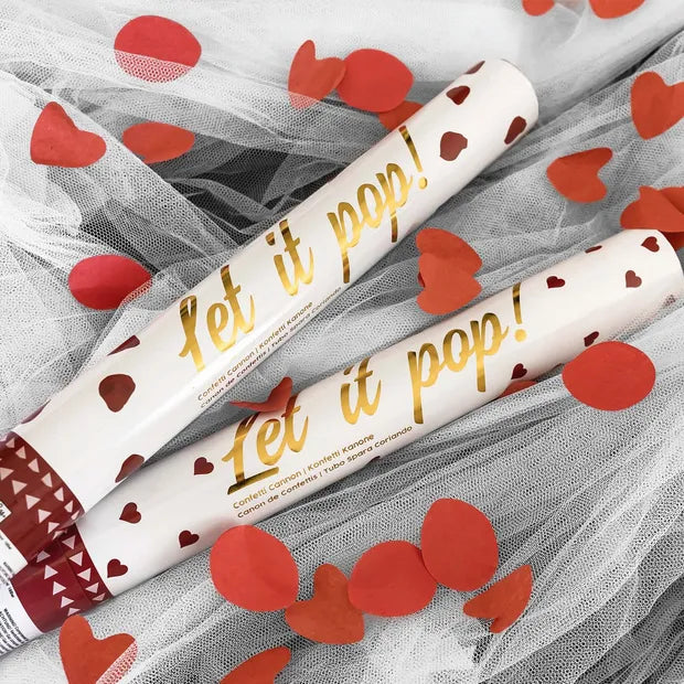 Confetti Cannon Heart 40cm