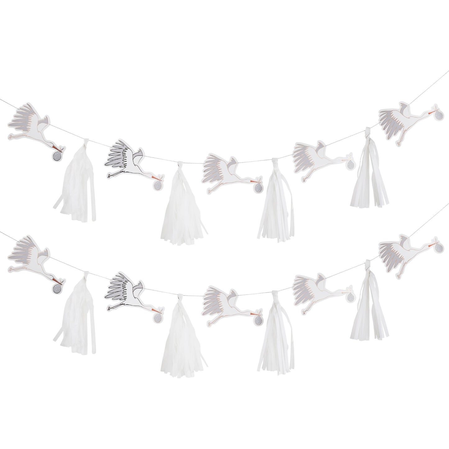 Stork And Tassel DIY Garland 3m