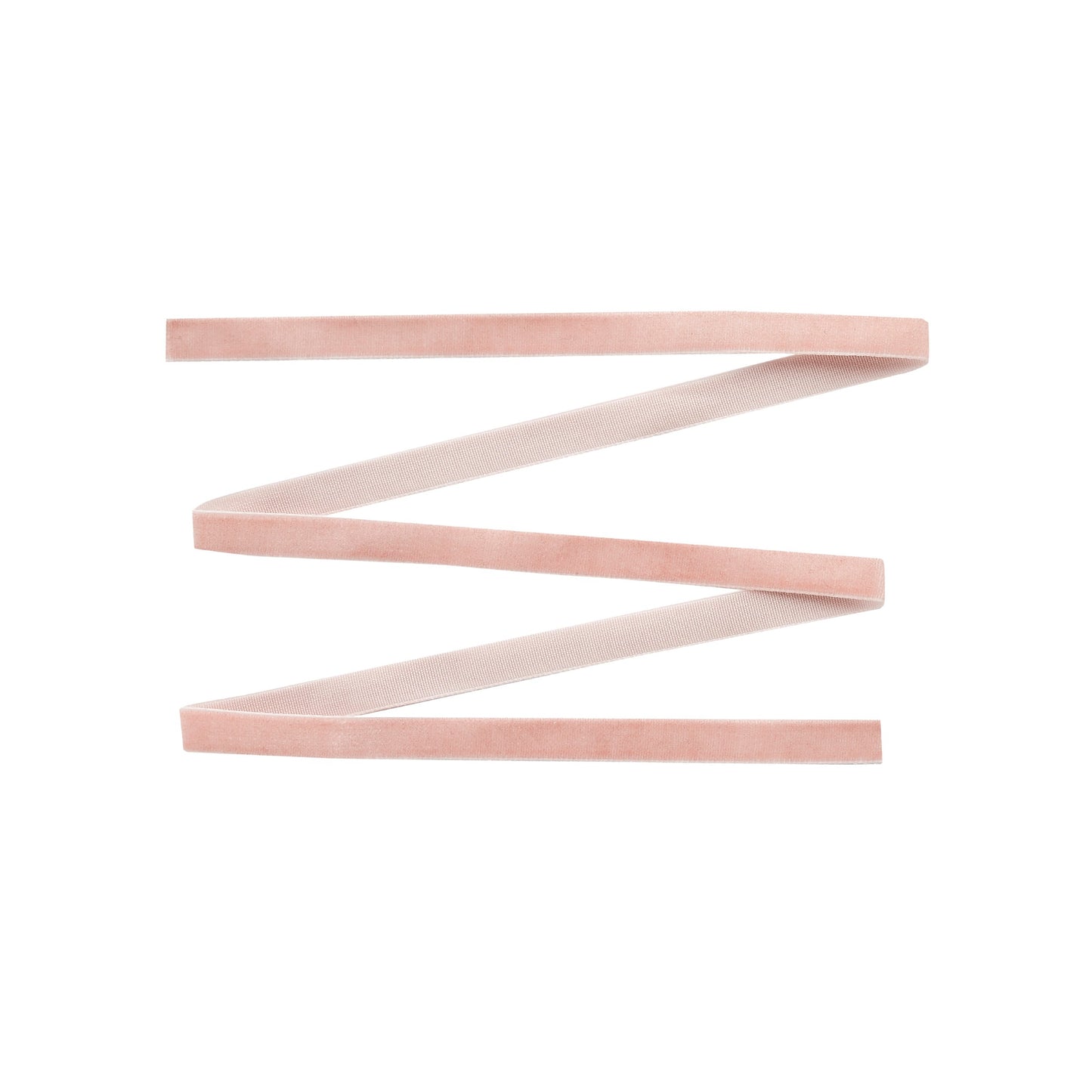 Blush Velvet Ribbon - 10mm x 5m