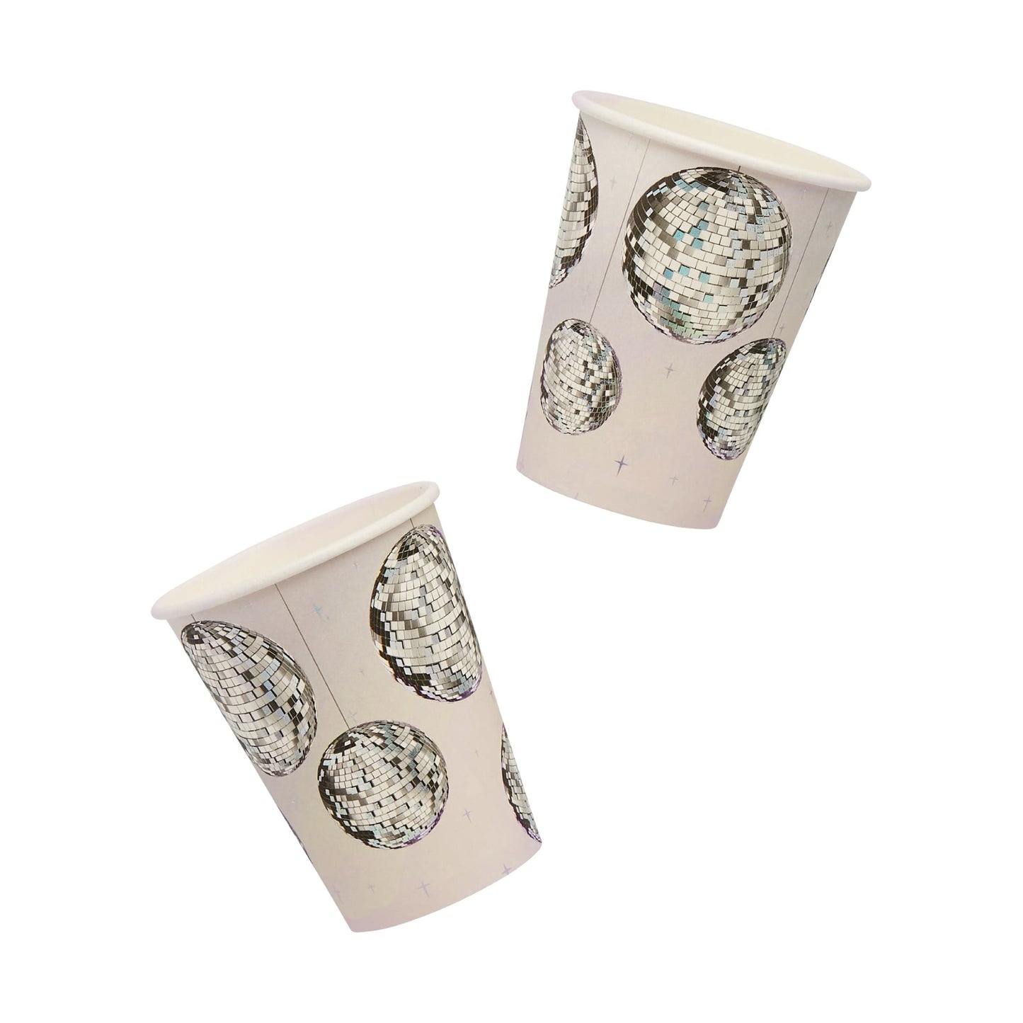 Disco Paper Cups - Pack of 8