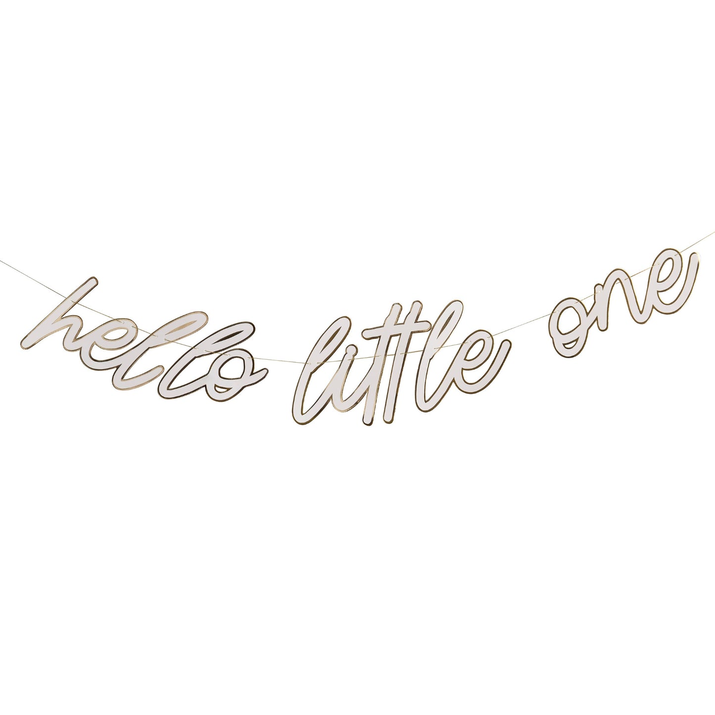 Hello Little One Card Banner 2m