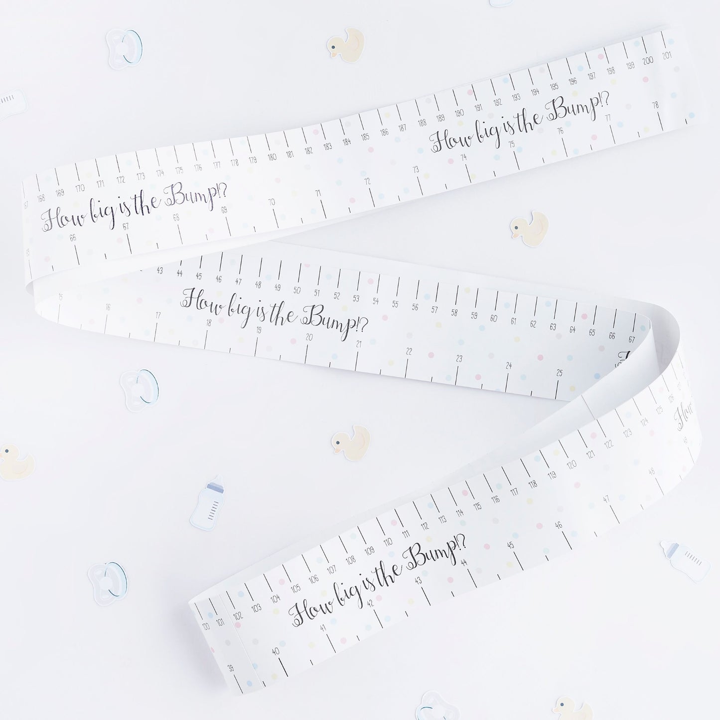 BABY SHOWER MEASURE THE BUMP GAME