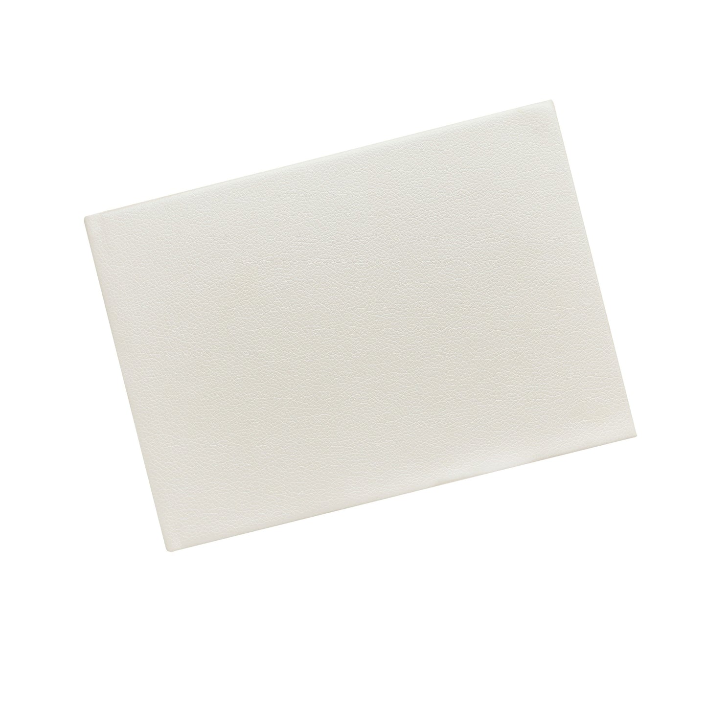 Ivory Leather Effect Guest Book - 50 Pages