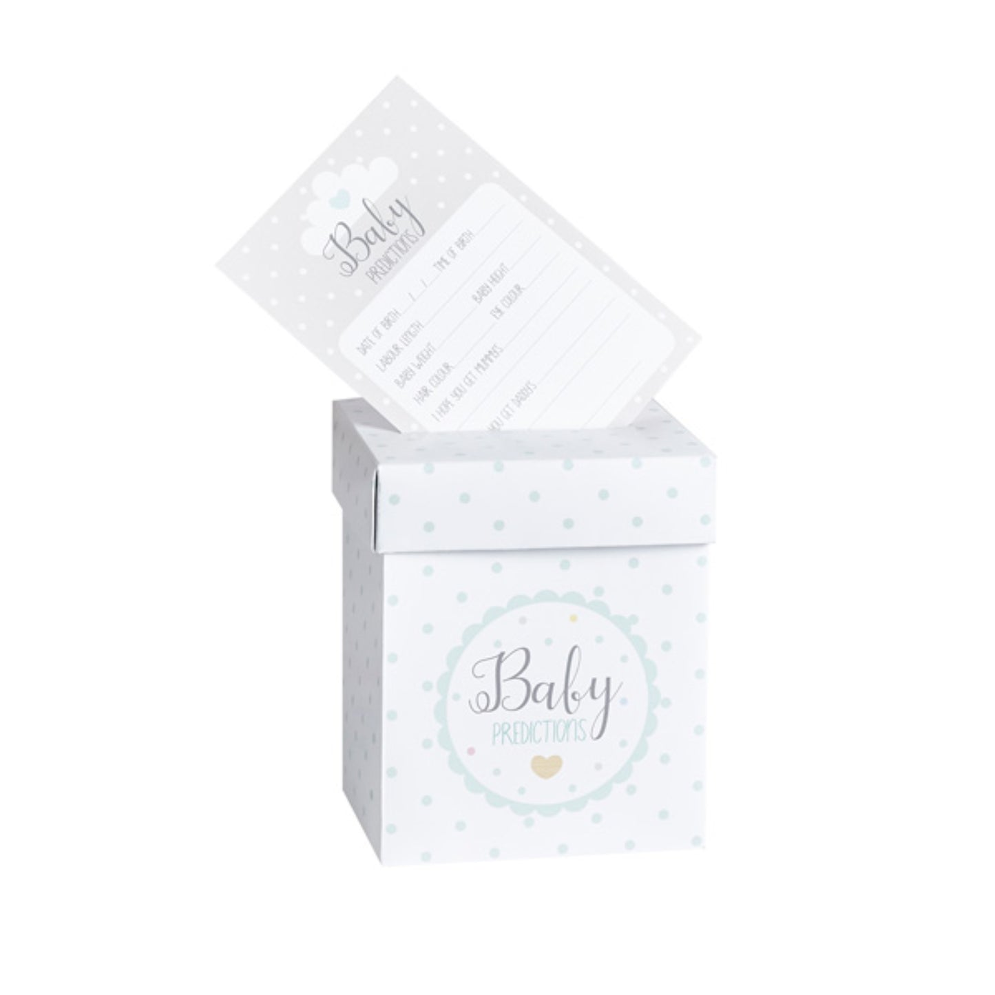 Unisex Post Box & Prediction Cards Set