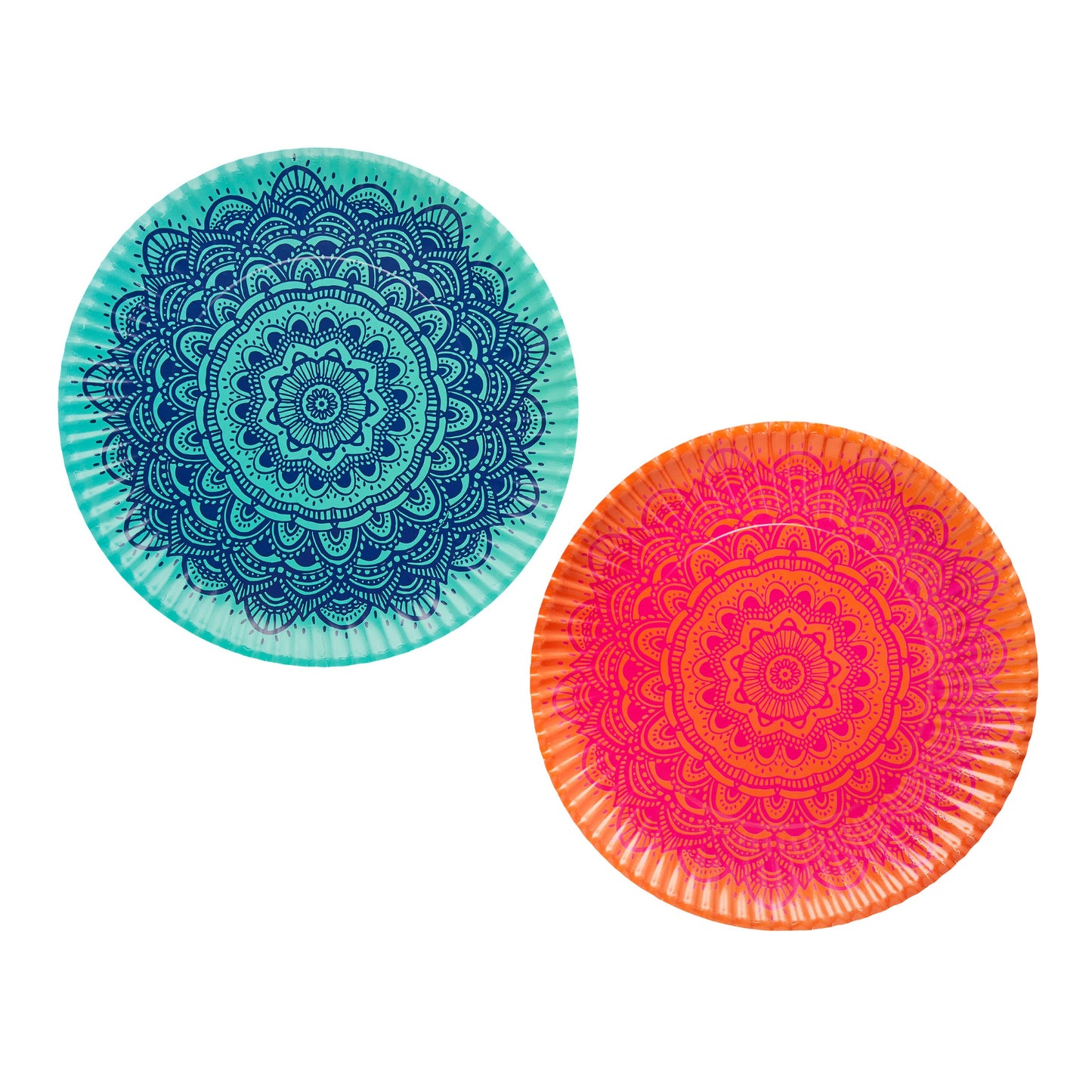 Mandala Large Paper Platter - Pack of 2