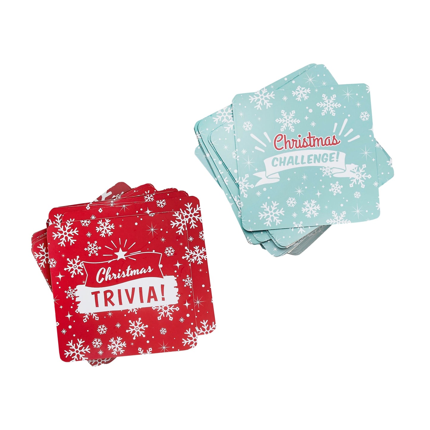 Flip your Fate' Christmas Trivia or Challenge Card Game