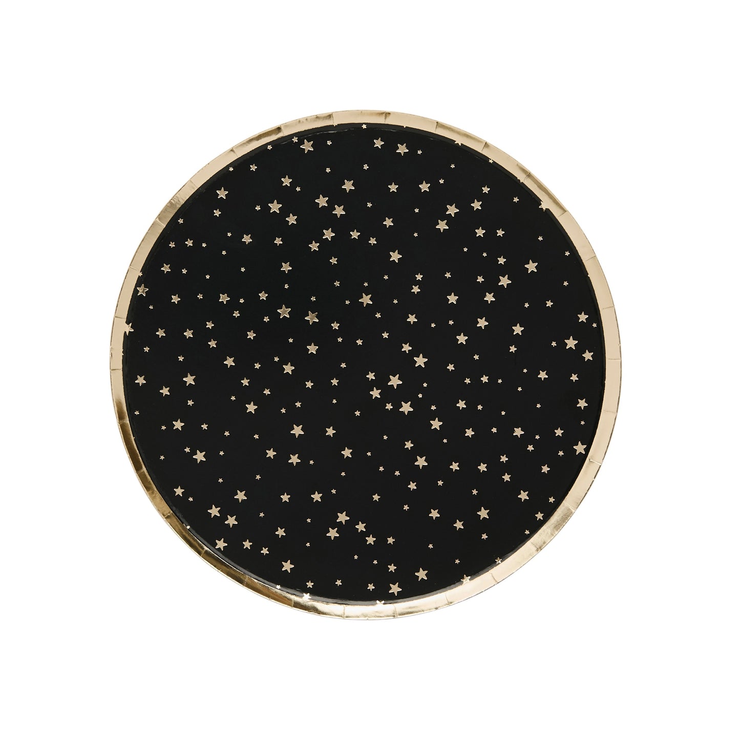 Gold Star Paper Plates - Pack of 8