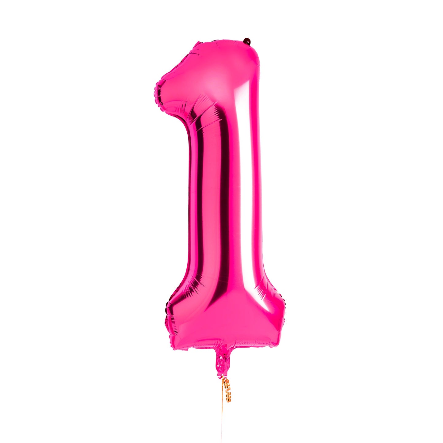 Hot Pink Number '1' Foil 34" Balloon