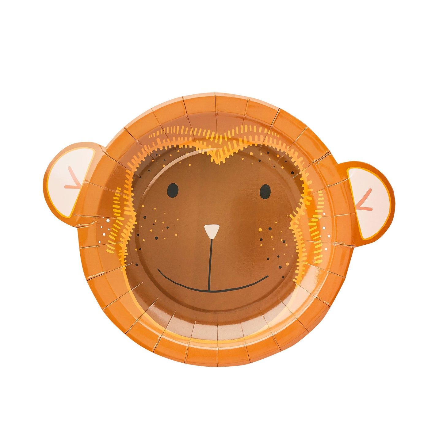 Monkey Party Plates - Pack of 8