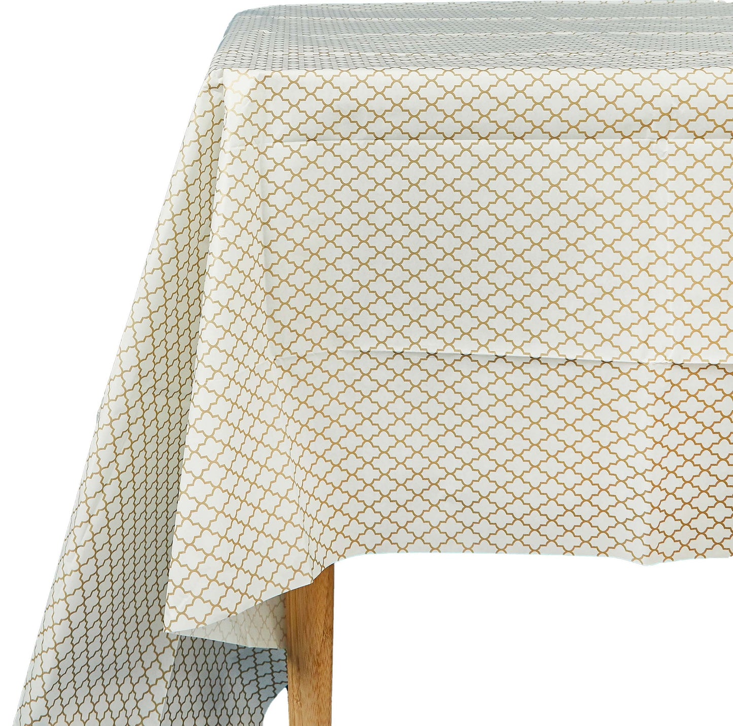Eid Mubarak Paper Tablecloth - 2600mm x 1380mm
