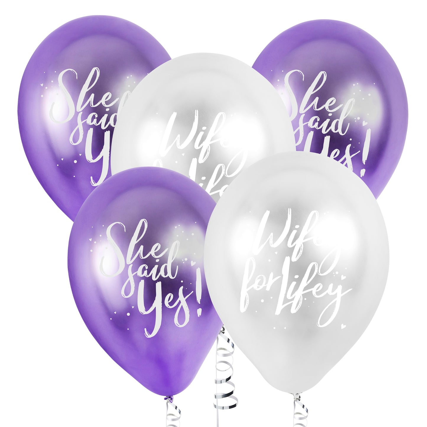 Bride Squad 12" Latex Balloons - Pack of 5
