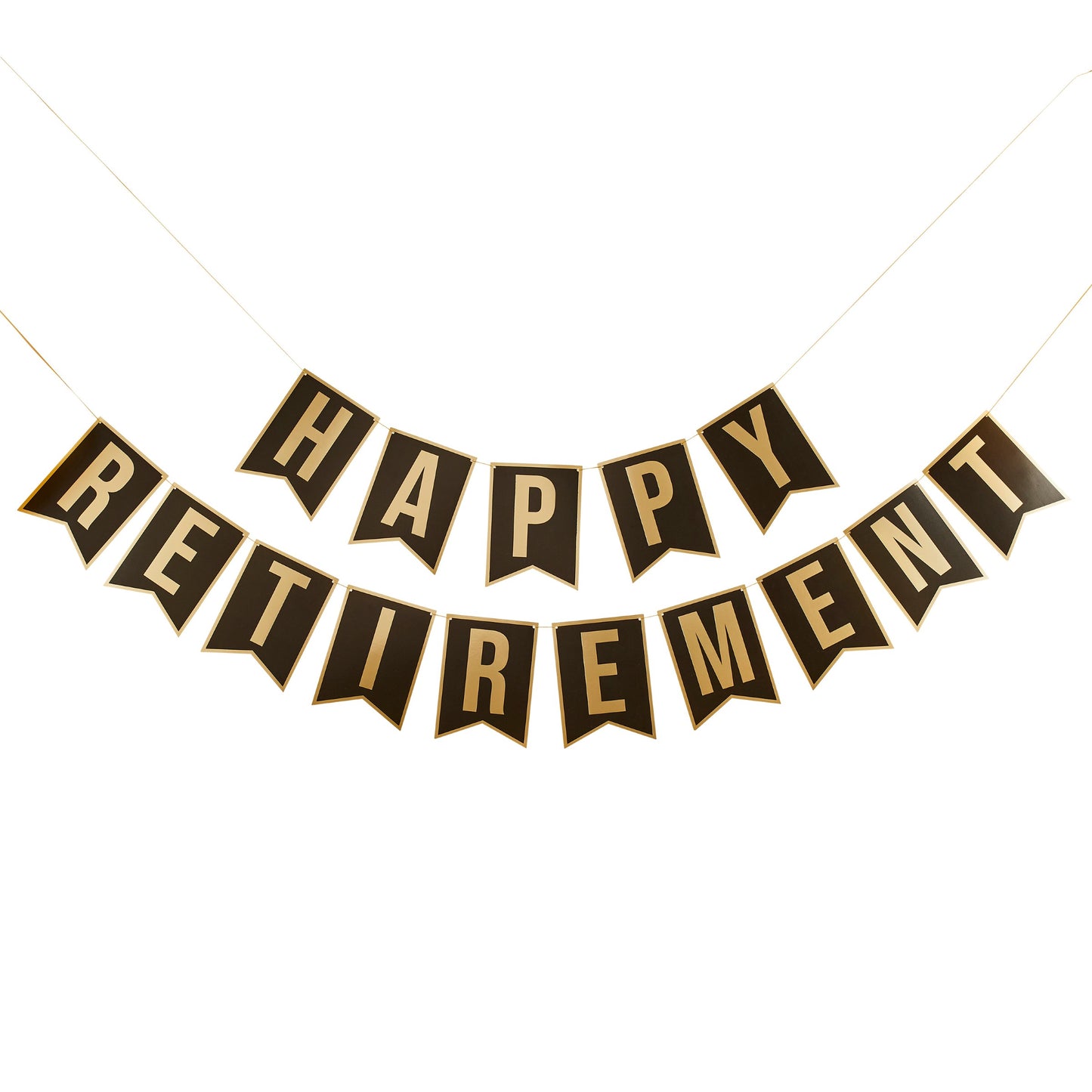 Happy Retirement Card Banner x2 2m
