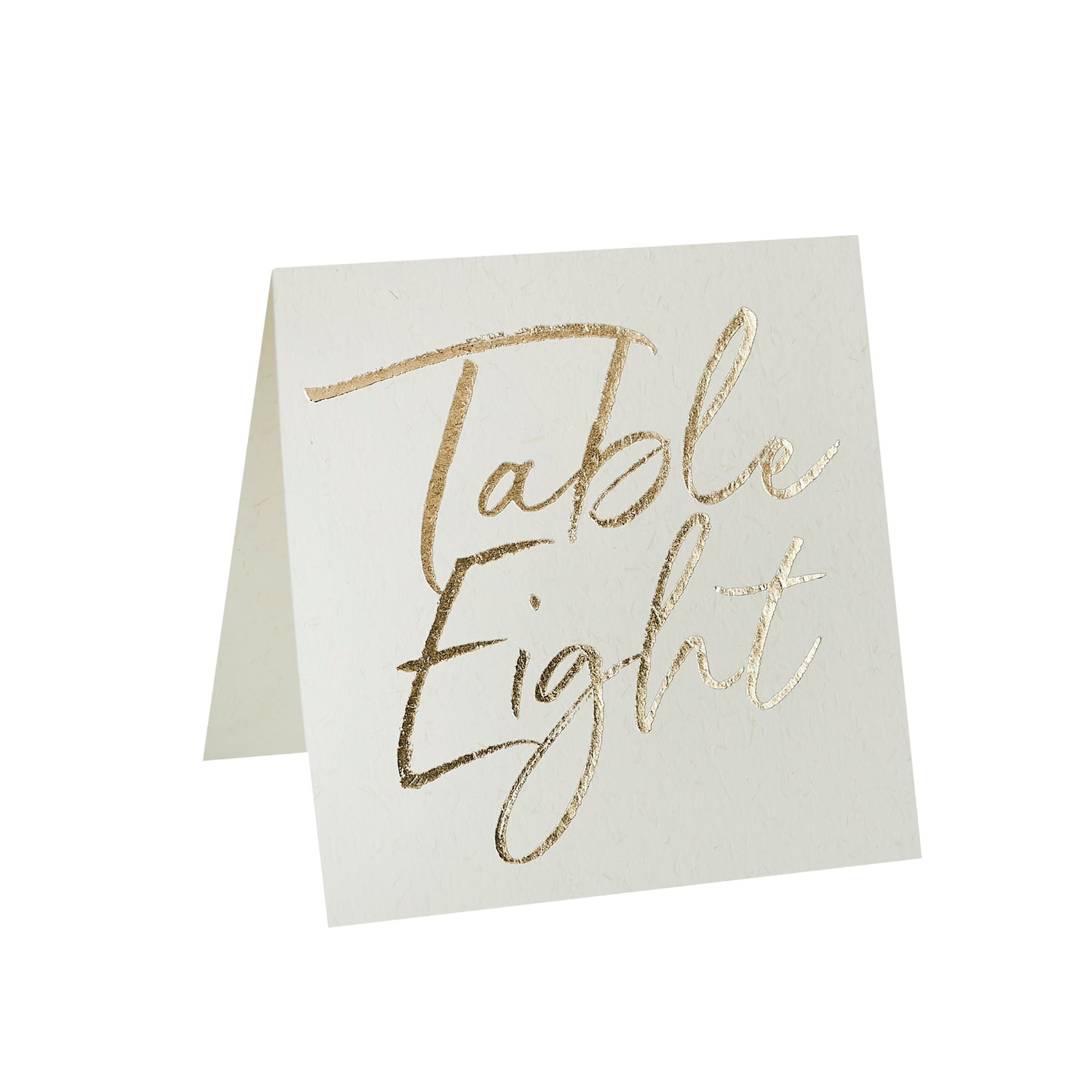 Gold Foiled Table Numbers - Pack of 12
