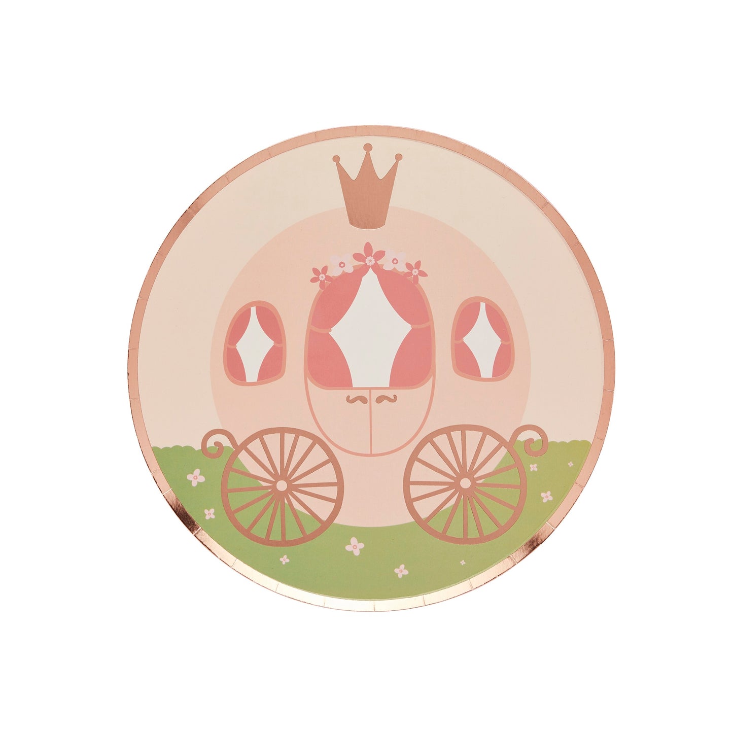 Carriage Paper Plates - Pack of 8
