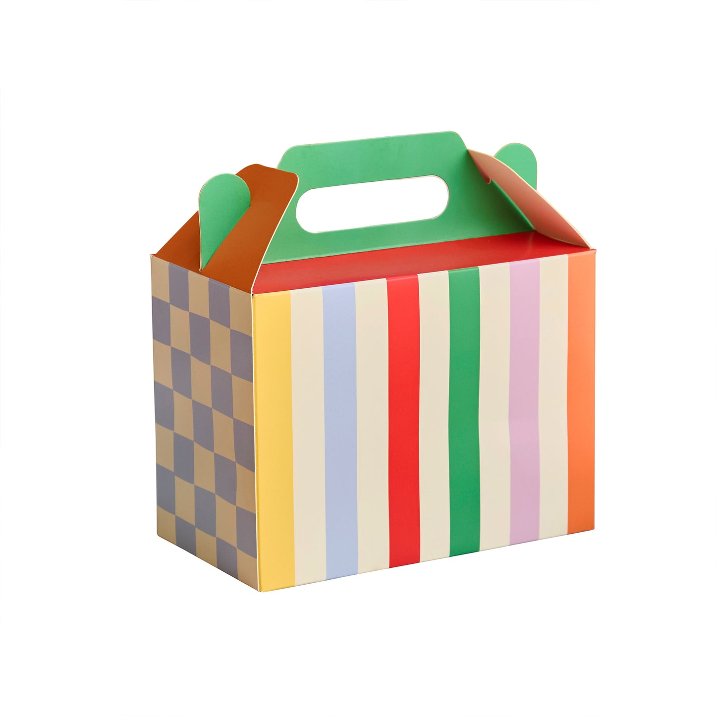 Playful Brights Card Lunch Boxes - Pack of 6
